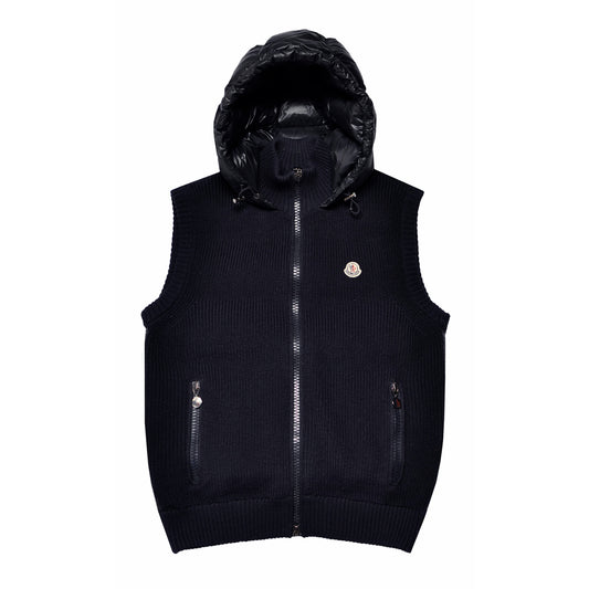 Moncler Down Hooded Vest