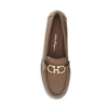 Salvatore Ferragamo Brown Leather Gancini Loafer Women