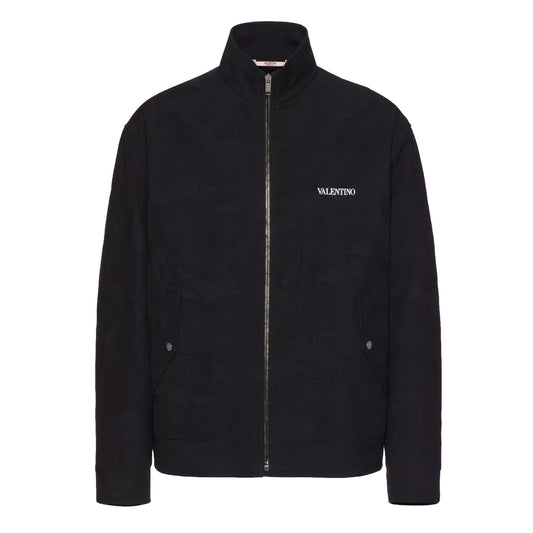 Valentino Camouflage Jacquard Jacket