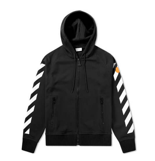 Moncler X Off White Zip Up Hoodie