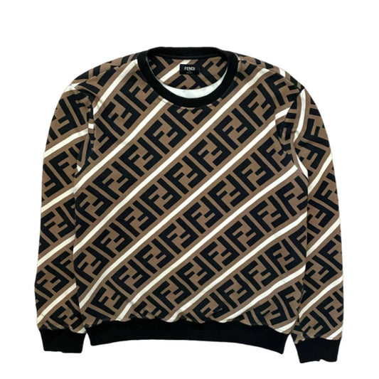 Fendi Printed FF Logo Sweatshirt